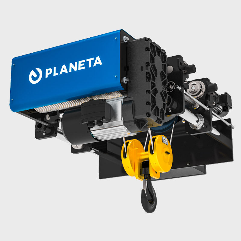 Palan électrique à câble PLANETA PWRH – fixe sur pattes 1 t
