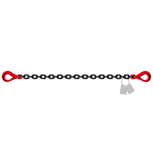 Chaîne d’arrimage – avec crochets autobloquants – Grade 80