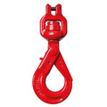 Crochet pivotant auto-verrouillage avec chape et roulement – pivotant sous charge – Grade 80