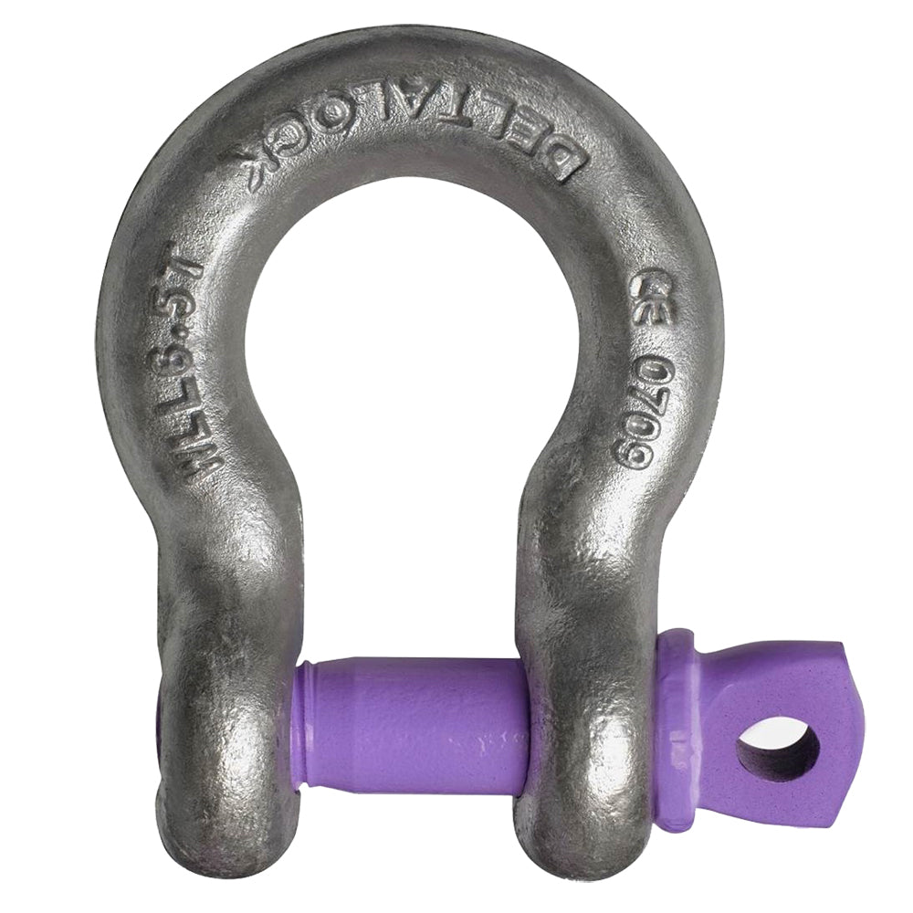 Manille lyre avec axe à visser