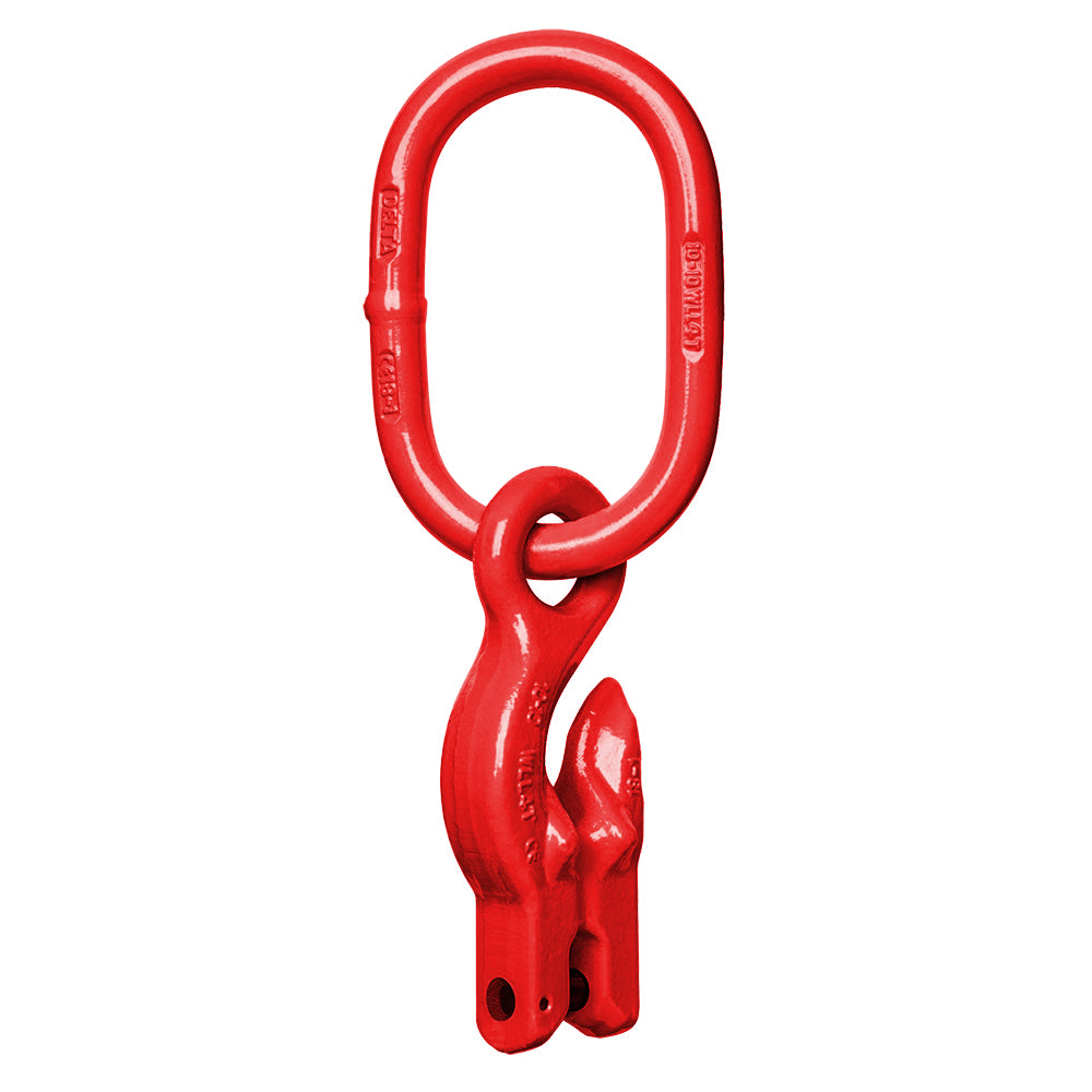 Maillon principal avec griffes de raccourcissement à chape – Grade 80